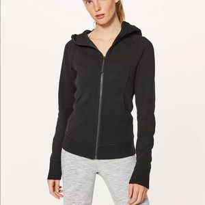 Lululemon Scuba Full Zip Hoodie in Black Size 6